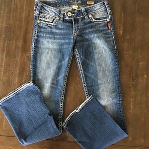 Silver Jeans Tuesday Bootcut size W26 L 31